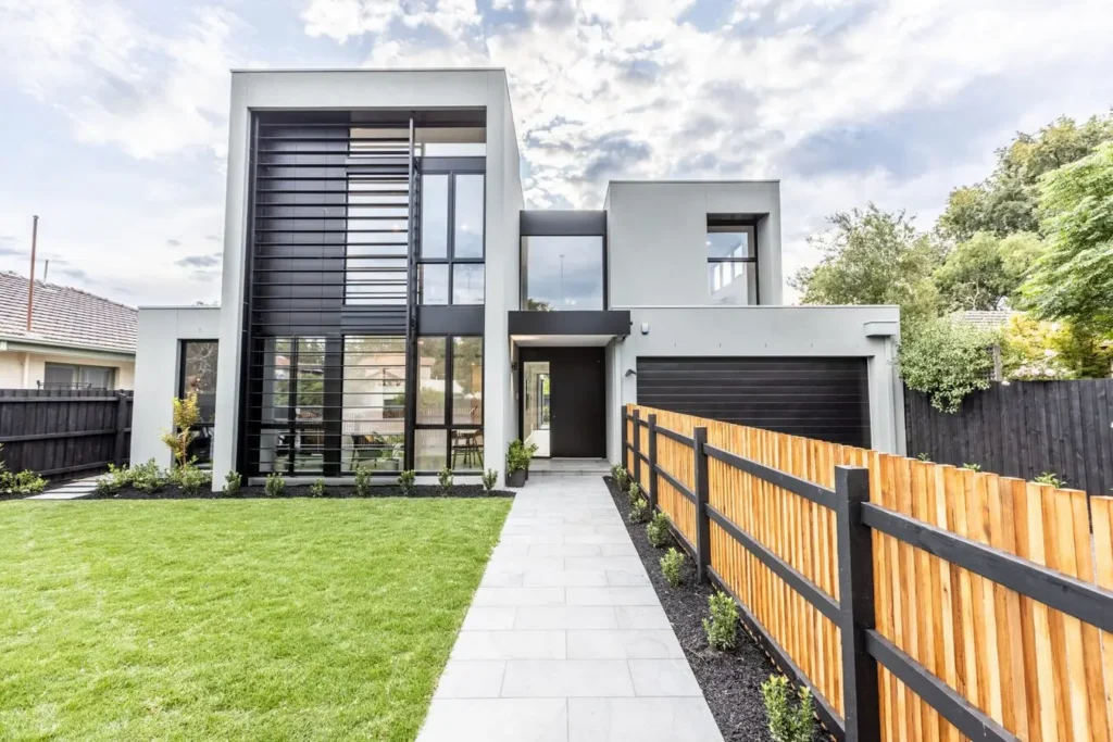 small frontage home builder Melbourne